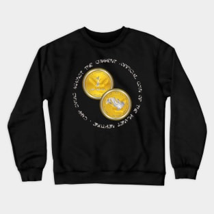 Coin 1 Carp Koi Crewneck Sweatshirt